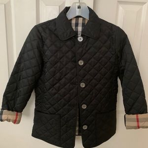 Burberry (kids) Quilted Jacket for Girl Size 12